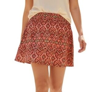 Garnet Hill Swim Skirt With Built-in Brief Size 6